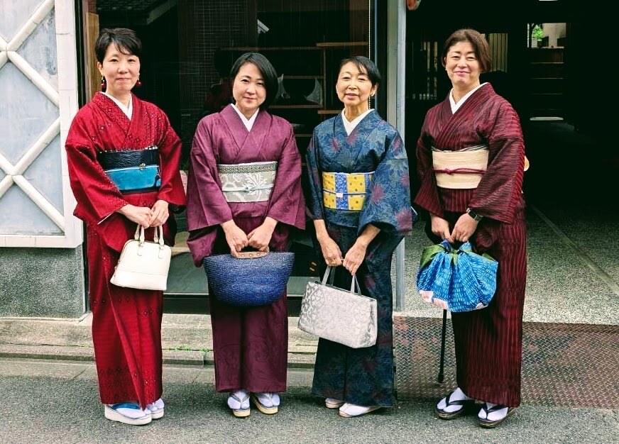 着物でのお出かけ・交流写真